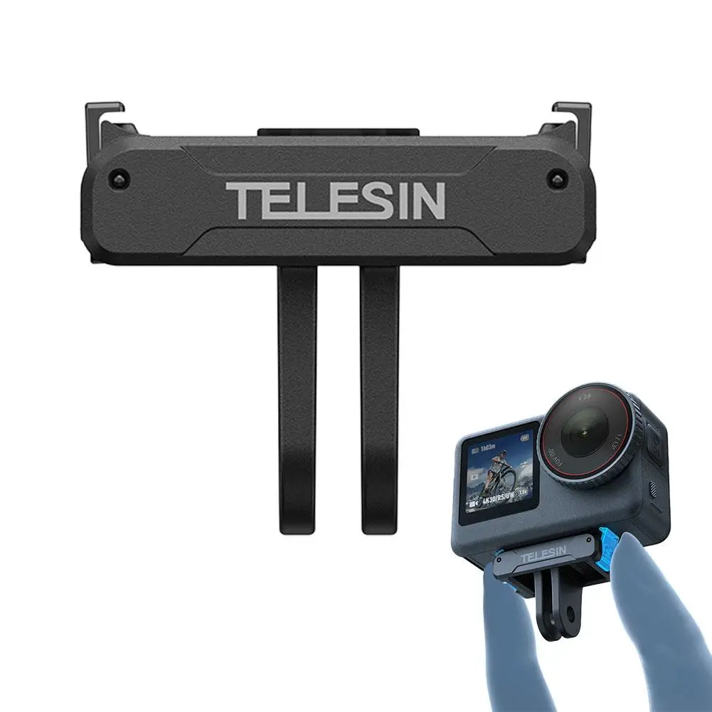   Adapter szybkozłączny do DJI Osmo Action 6, magnetyczna podstawa dwuklaurowa do mocowania kamery sportowej, uchwyt F5S2