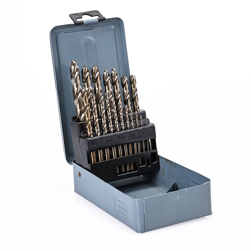 Twist drill bit set, table drill, stainless steel punch drill, iron wood electric drill, alloy drill bit, rotor