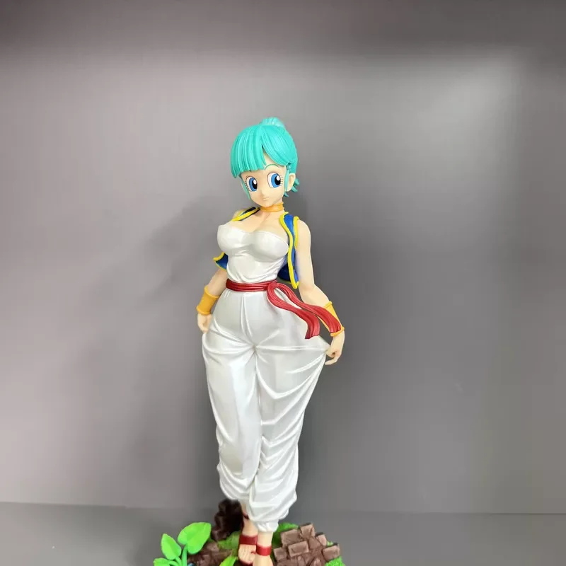 

New Hot Dragon Ball Z Bulma Figure 28cm/11.02inch Bulma Action Figure Pvc Statue Collection Model Toys Boys Gifts