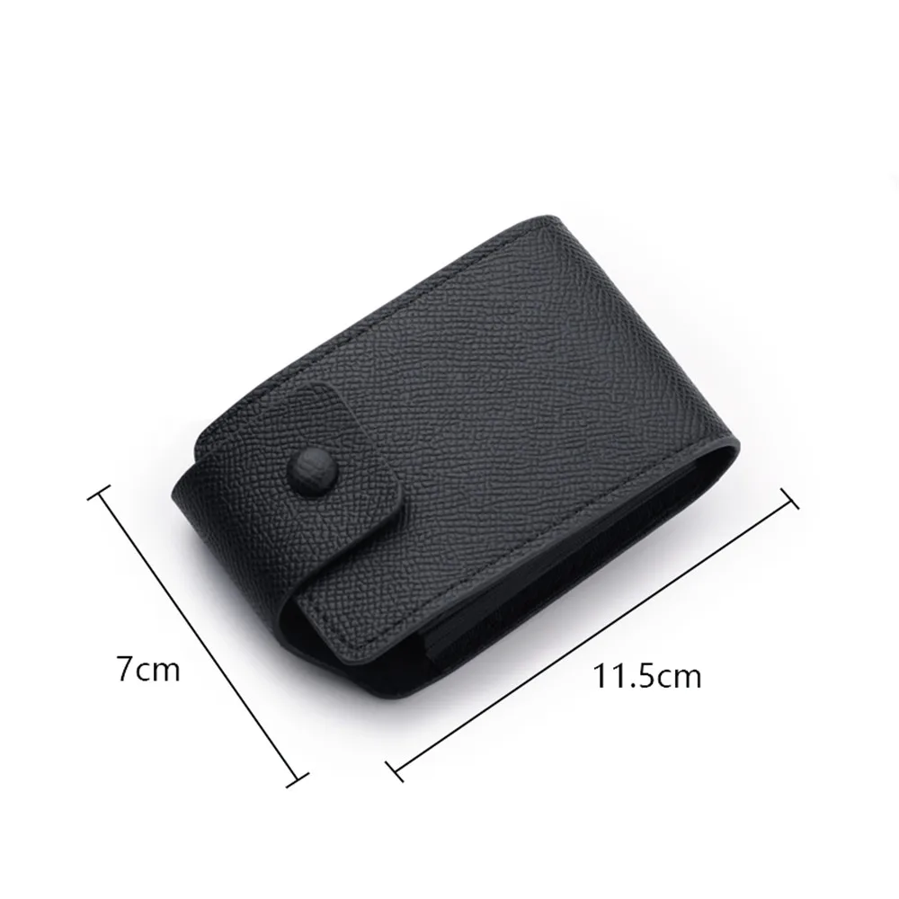 1 قطعة رجال الأعمال حامل بطاقة الائتمان محفظة جلدية PU ل بطاقات حافظة محفظة للائتمان ID حامل بطاقة البنك النساء الرجال محفظة نسائية للعملات المعدنية #4