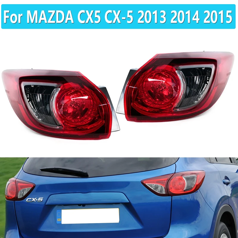 

For Mazda Cx5 Cx-5 2013-2016 Rear Tail Light Cover Brake Stop Reversing Brake Lamp Taillight Shell Without Bulb Auto Accessories