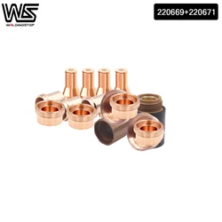 Electrode 220669 Nozzle 220671 for PMX45 Plasma Torch Consumables Parts