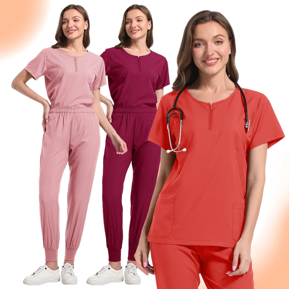 

Многоцветная унисекс с короткими рукавами, аптечная униформа медсестры, больничная рабочая одежда для врачей, униформа для стоматологической хирургии полости рта, наборы медицинских скрабов