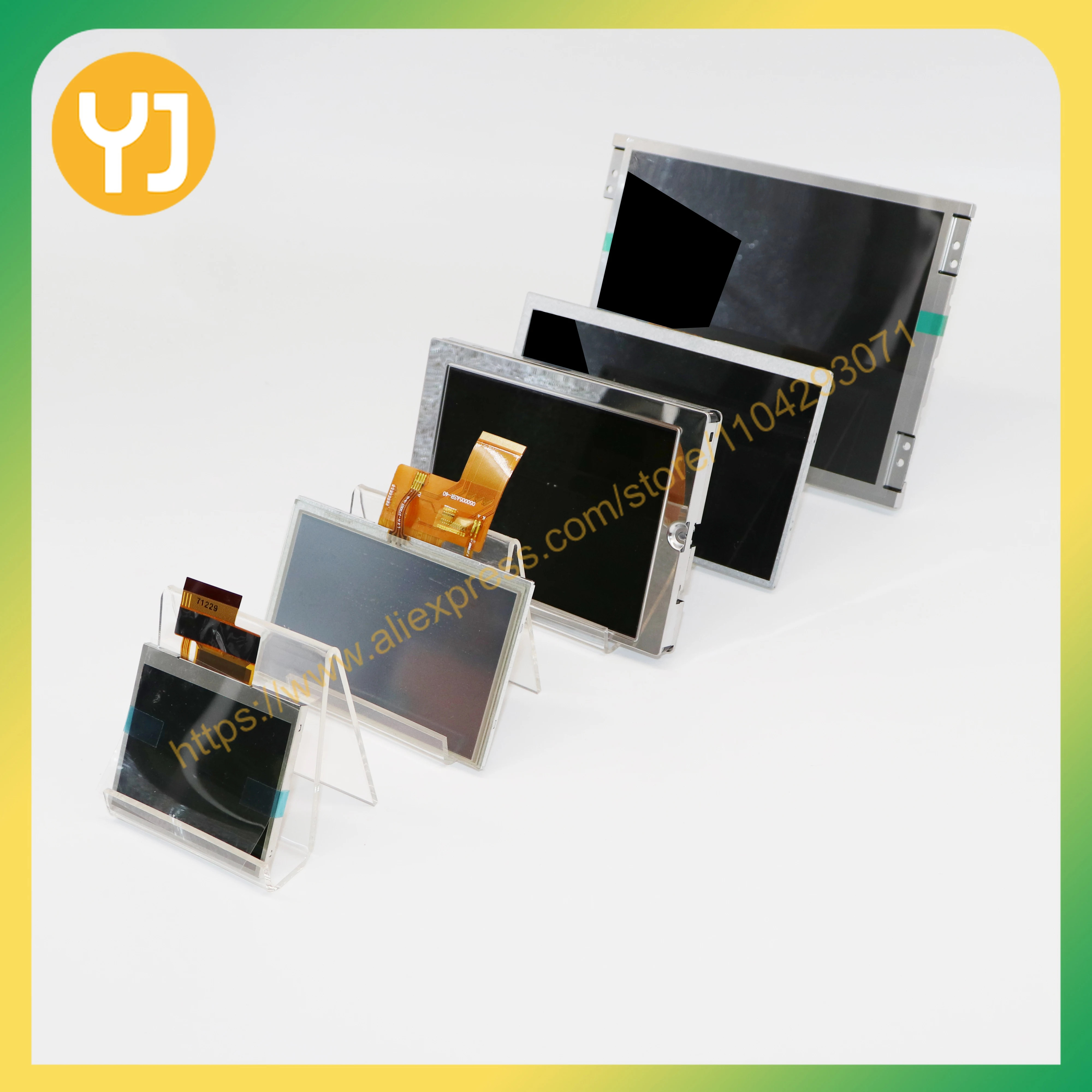 A101VW01 V0 LCD industrial com resolução de 10,1 polegadas 800*480