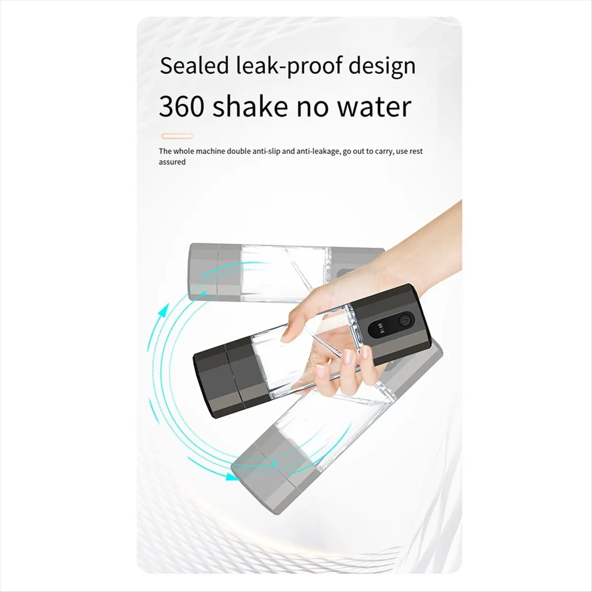 【a21z】-generateur-d'hydrogene-par-electrolyse-pem-8000ppb-bouteille-d'eau-hydrogenee-portable-rechargeable-avec-affichage-noir