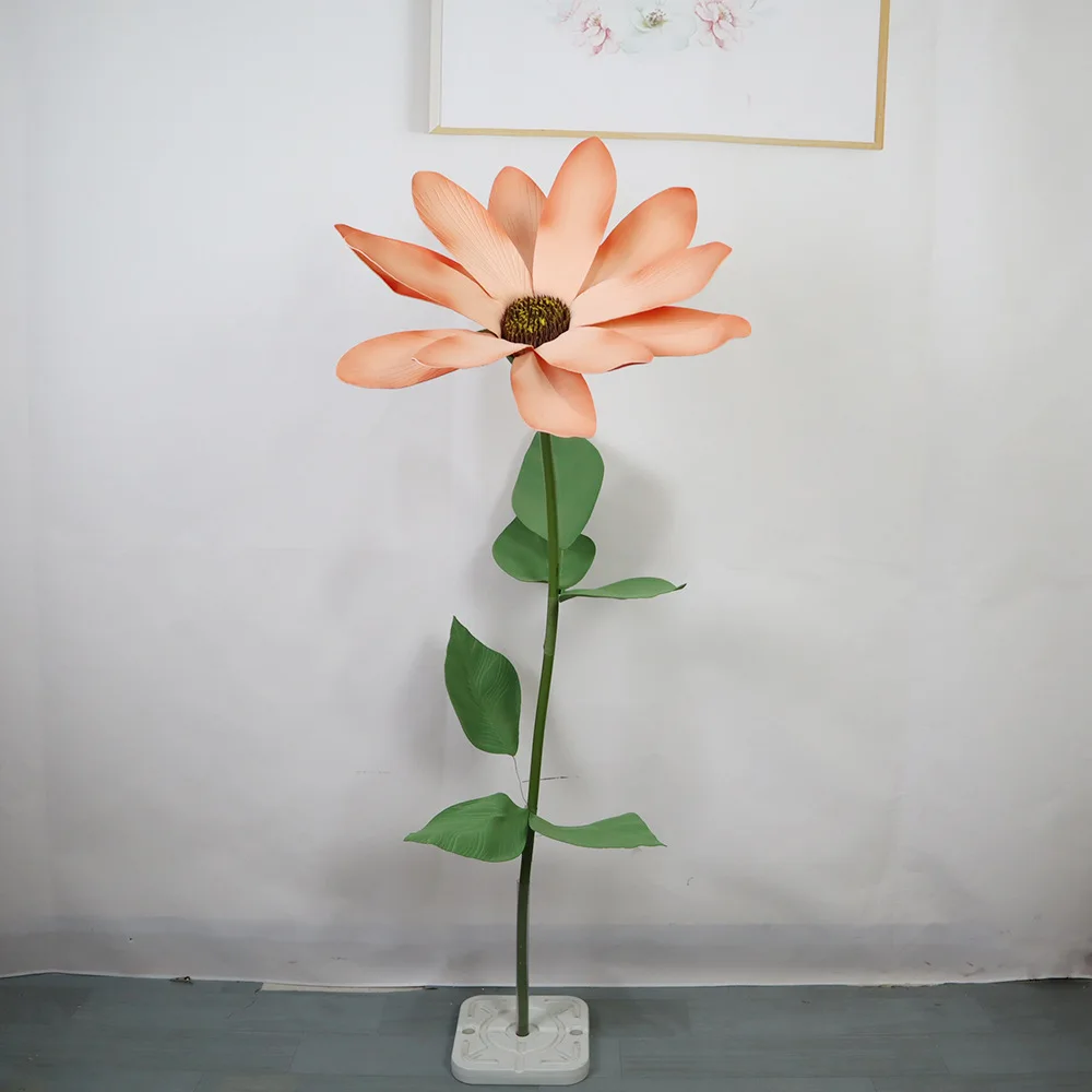 

Simulated Giant EVA Daisy Set Flowers Thanksgiving Home Decor Wedding Scene Layout Garden Decoration Outdoor Artificial Flowers
