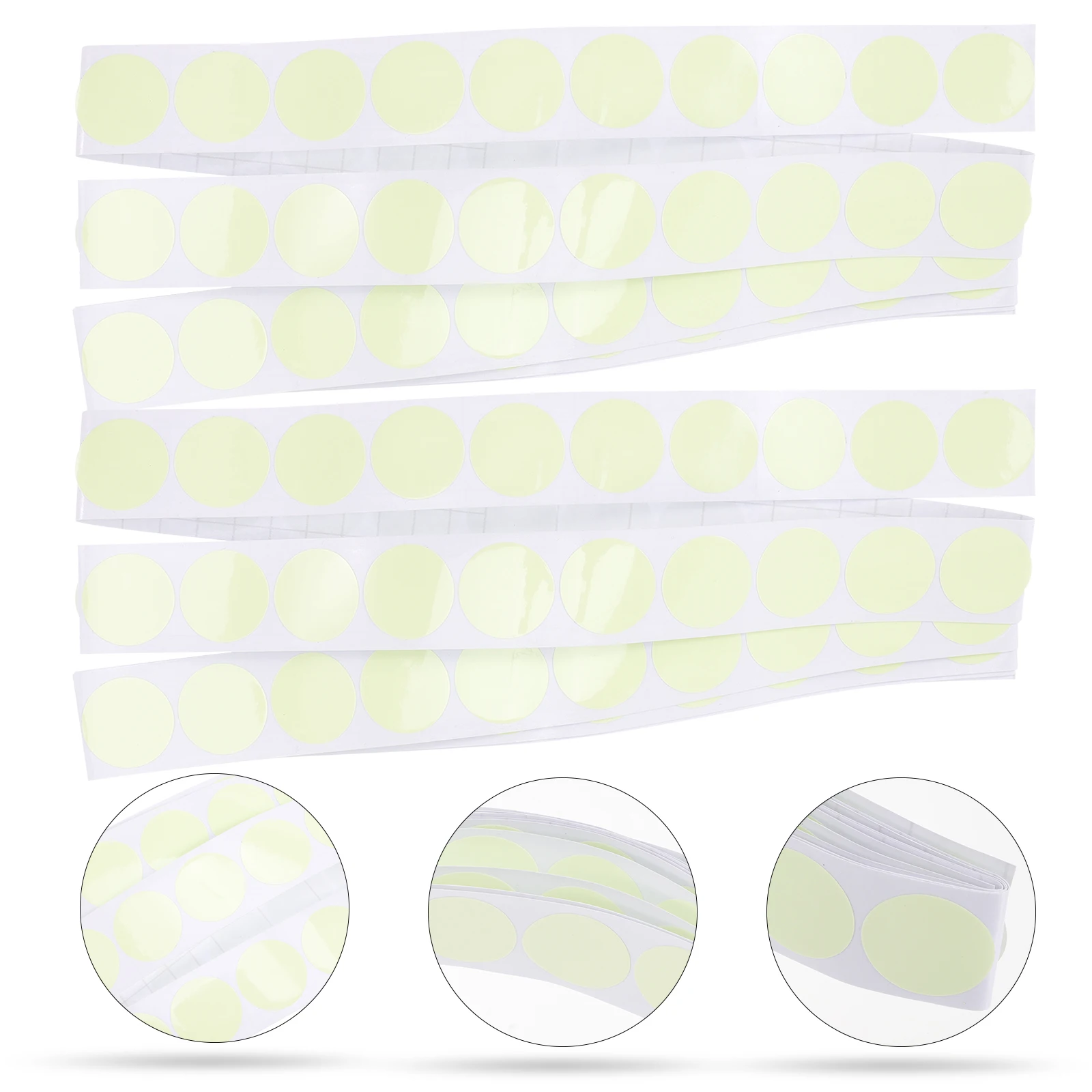 100pcs Self Luminous Tape Bright Fluorescent Glow Sticker Uv Blacklight Decal For Party Construction Marking - Image 6