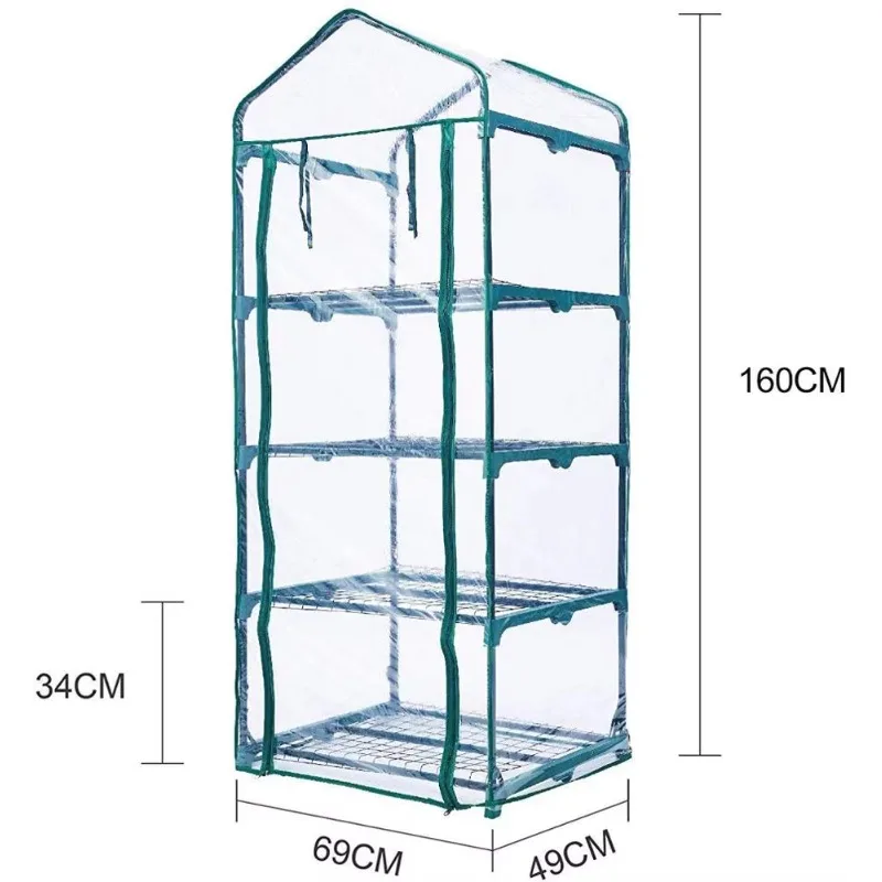 Luxury Agricultural Garden Backyard Outdoor UV Greenhouse