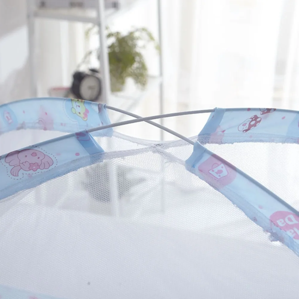 No Bottom Foldable Mosquito Net for Kids Baby Bed Canopy