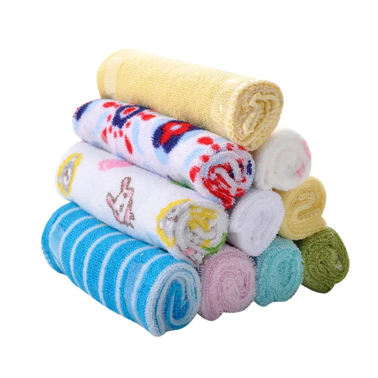 

8pcs/Set Baby Bath Towels Comfort Newborn Infant Washcloth Wipe Burp Cloth New