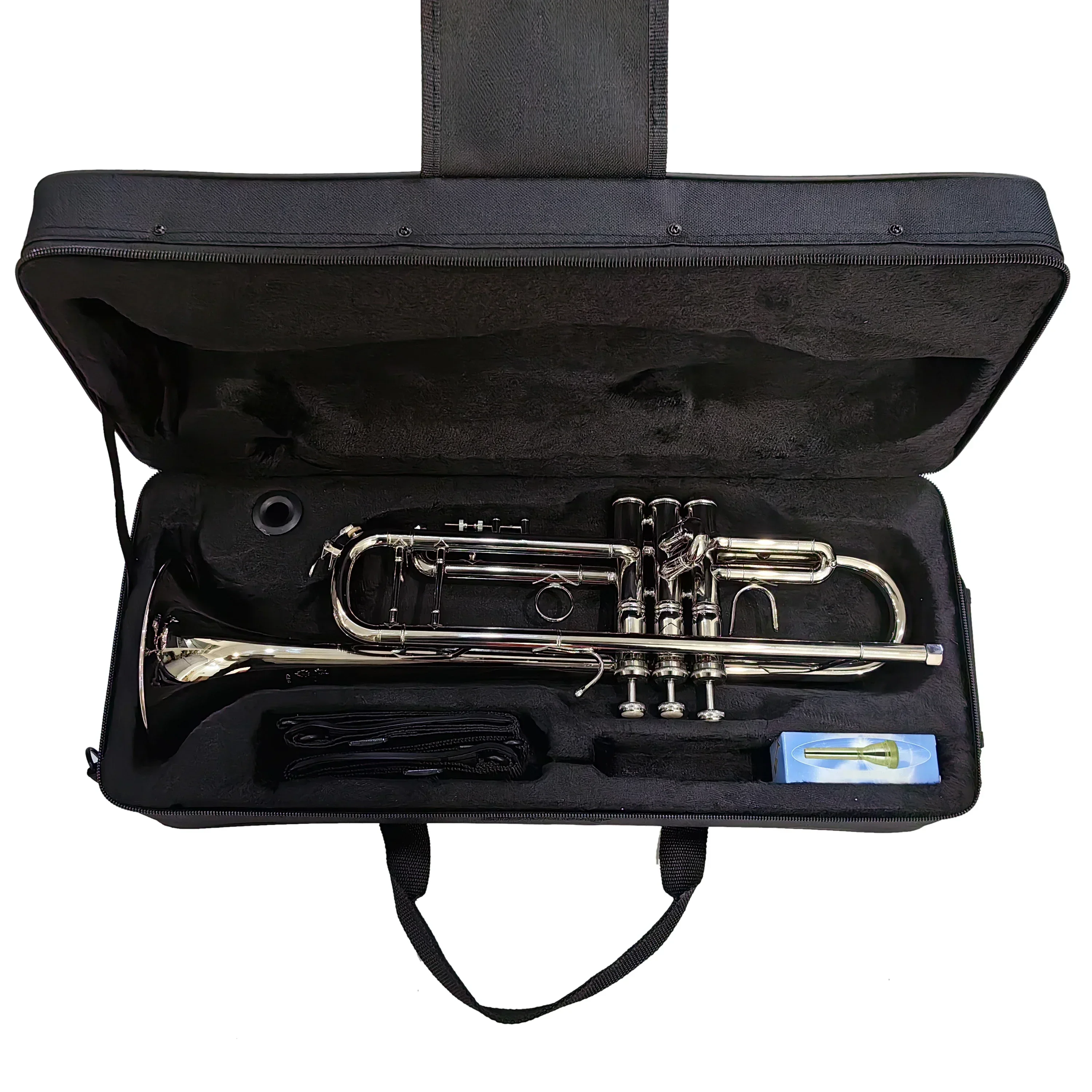 

Beyond Music Shop Store--Professional Standard Concert School Band Brass Bb Trumpet 18037 Brass Instrument Trumpet with Gig Bag
