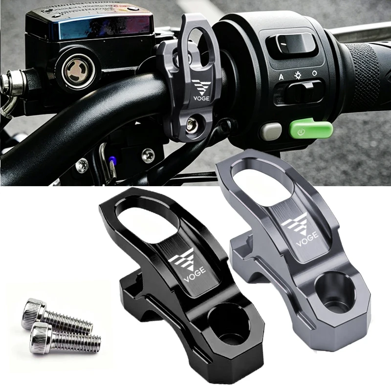 

Motorcycle Handlebar Helmet Hook Luggage Bag Hook Holder Hanger Fit For Loncin Voge 200Ac 300Ac 300Ds 300R 500Ds 500R 650DS ER10