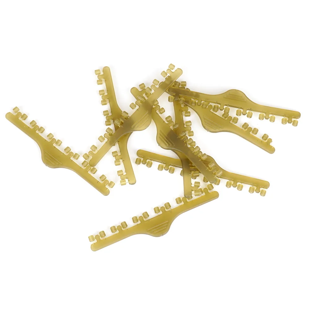 Hirisi AH040 10/20 Sets Karpfenangel-Gummiperlen, Stopper-Perlen für Rig-Herstellung & Köderstopper, Langlebiges Angelzubehör – Detail 5