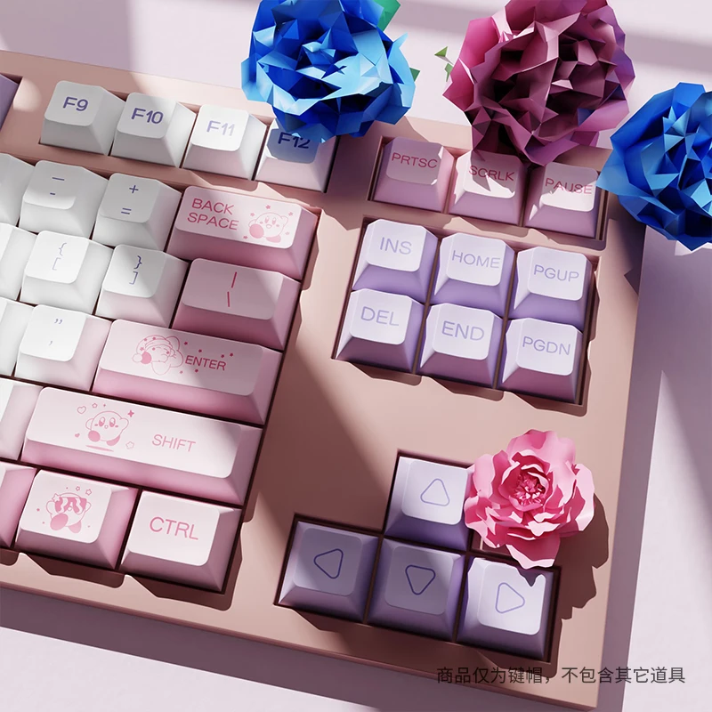 Lucky 80-Themen-Tastenkappen PBT Dye-Sub XDA-Höhe für mechanische Tastatur Wooting 60 65 68 Magnetschalter-Tastatur Madlions Mad 60he