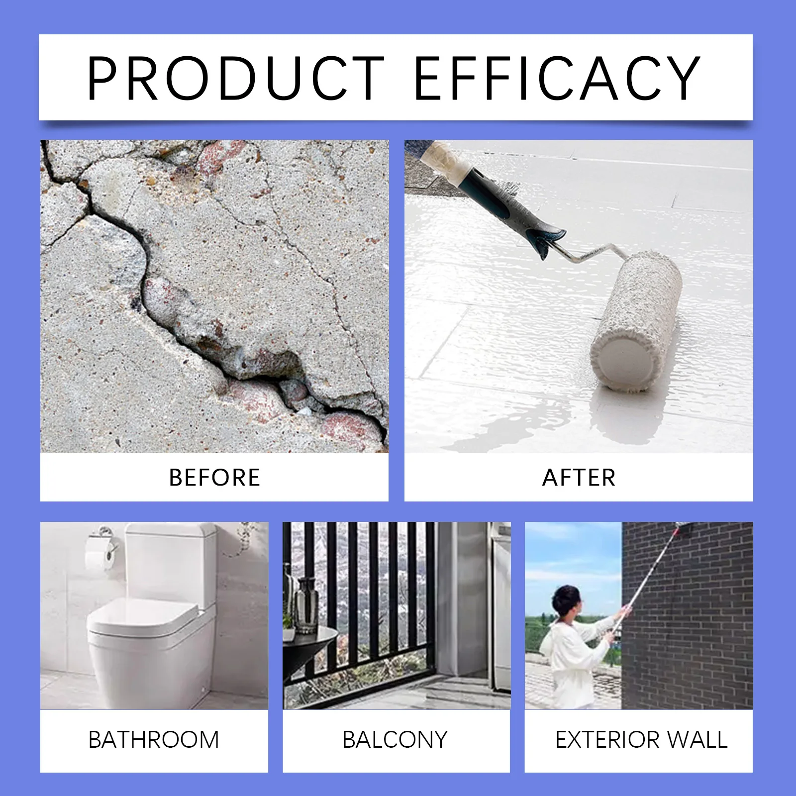 طلاء أرضيات إيبوكسي مقاوم للماء قائم على الماء، طلاء أرضي واقٍ متين، يدوم طويلاً، مقاوم للماء، حجم عبوة صغيرة جذابة