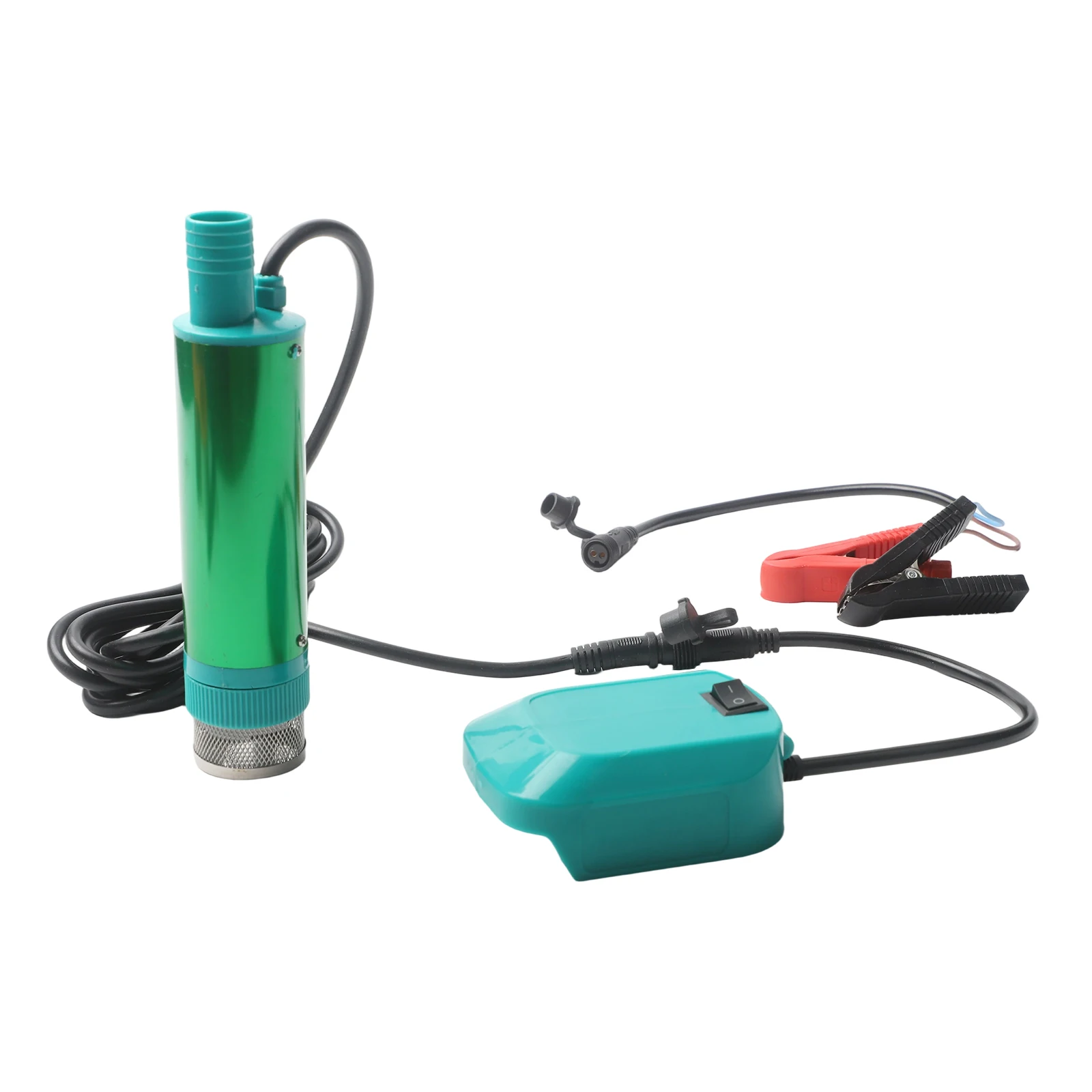 Lithium for ion Battery Pump for MT18V Compatible Batteries Diesel Transfer Pump 38mm Diameter 40 60Lmin Flow with 2 4m Cable