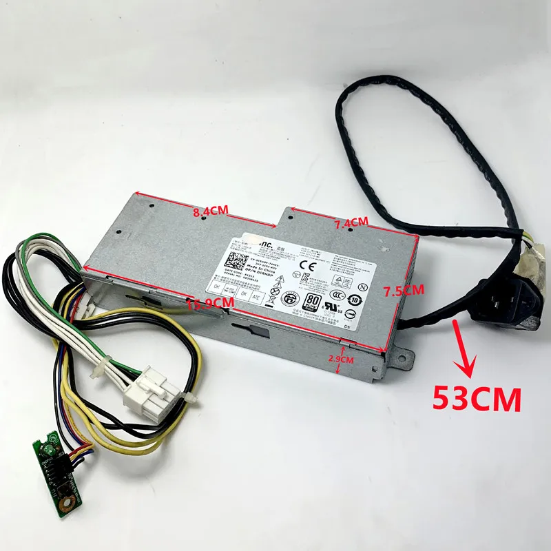 Imagem -06 - Cn-0crhdp 0crhdp Crhdp para Dell Optiplex 9010 9020 2330 Aio Psu 200w Fonte de Alimentação Ps2201-09da 100 Completo Testado ok L200ea00