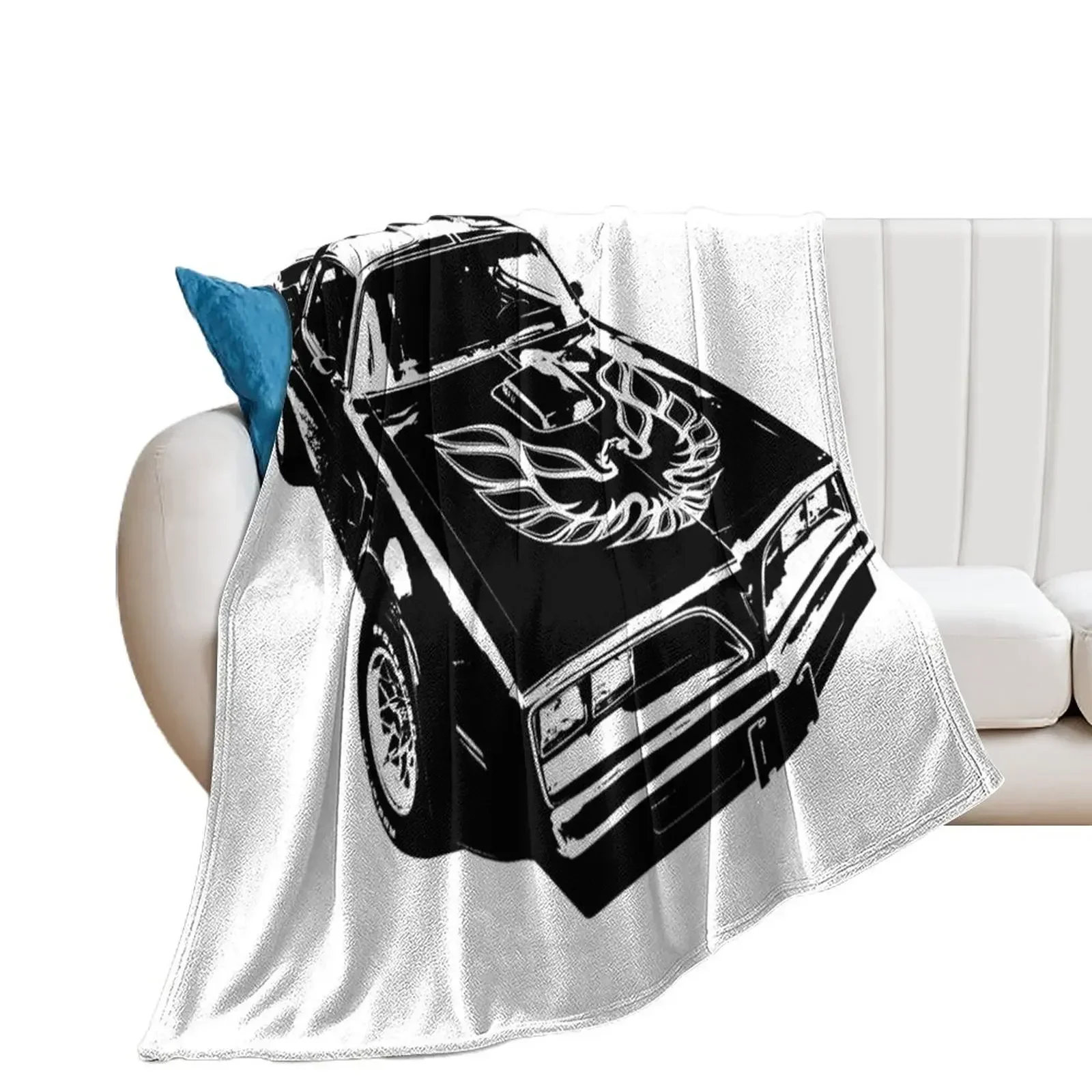 

1978 Trans am Throw Blanket Loose manga for sofa Blankets