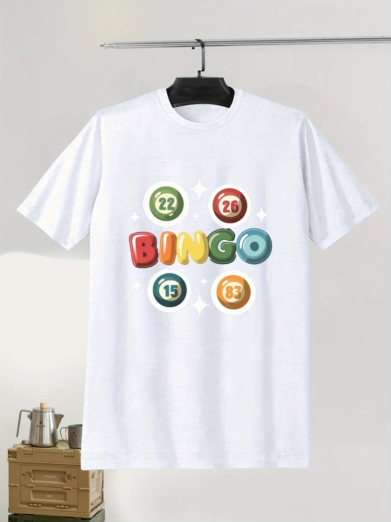 تي شيرت صيفي بأكمام قصيرة على الموضة لعام 2025، طراز مصمم للجنسين، كلاسيكي، عصري، متعدد الاستخدامات، مسامي، ملابس يومية