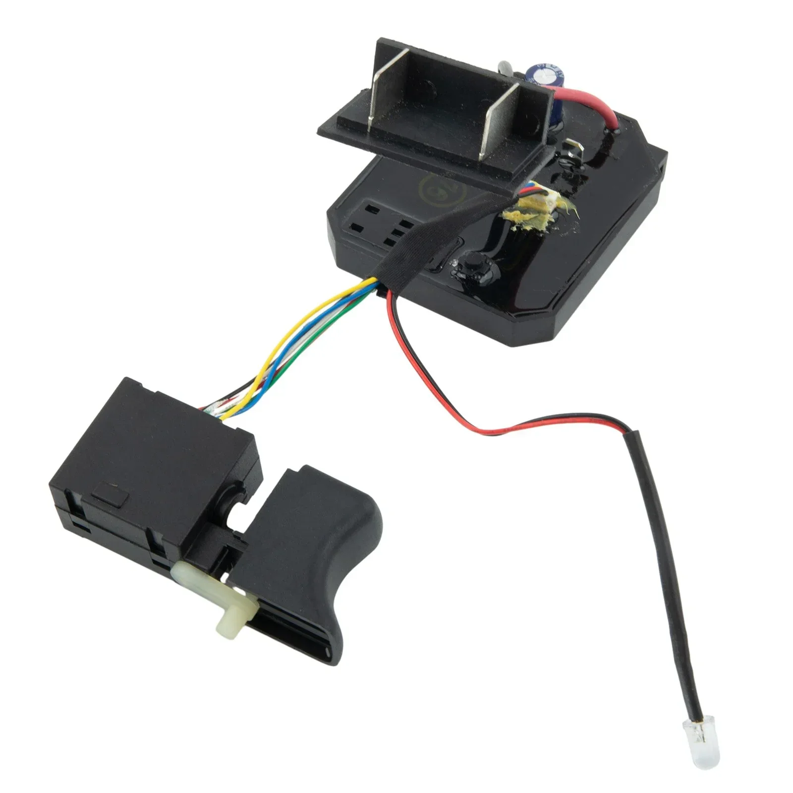 Papan kontrol kecepatan + saklar, cocok untuk 2106/161/169 kunci pas elektrik tanpa sikat, suku cadang alat listrik Motherboard