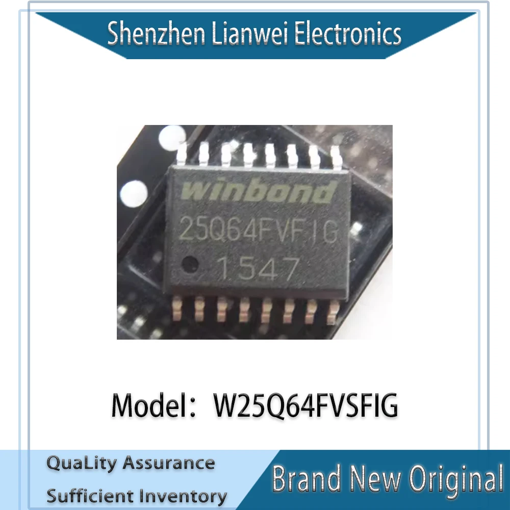 

100% New Original W25Q64FVSFIG 25Q64FVFIG IC NOR FLASH 64MBIT Chipset SOP-16