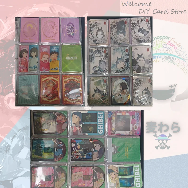 Cartes de collection de l'anime japonais « Histoire de la déesse », cartes encre, cartes musicales GR LT XR SLP, « Le vallée du vent », « Spirited Away »