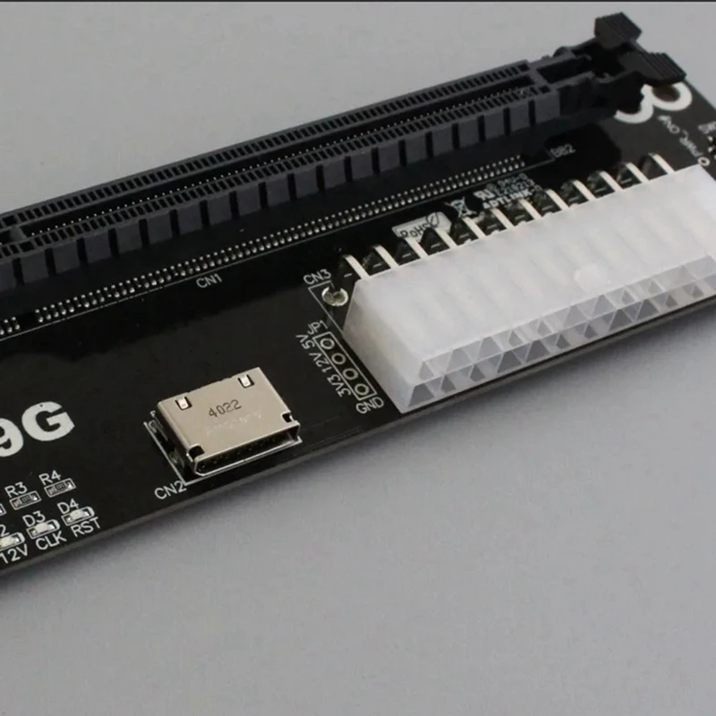 F9G Oculink Interface External Graphics Card Docking Station ATX Type Open Pcie4.0 64Gbps High-Speed Data Transfer