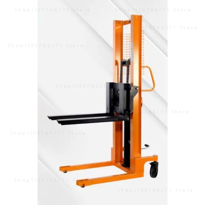 1pc Manual forklift Manual hydraulic stacker Semi electric forklift Hand truck Warehouse logistics handling forklift
