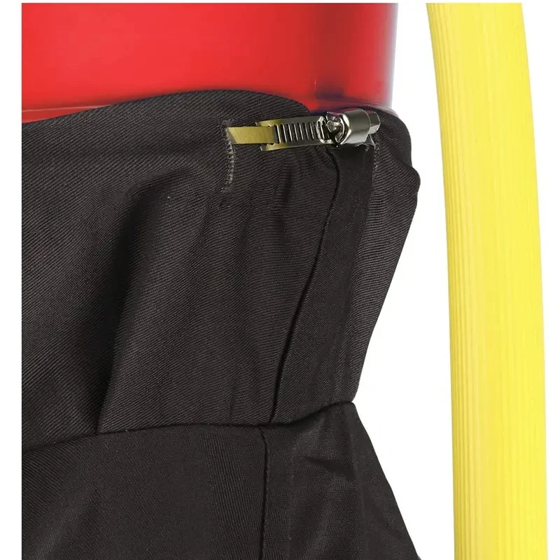 خوذة السفع الرملي الواقية، قناع غبار ABS عالي الجودة، واقي السفع الرملي مع جهاز تعديل درجة الحرارة