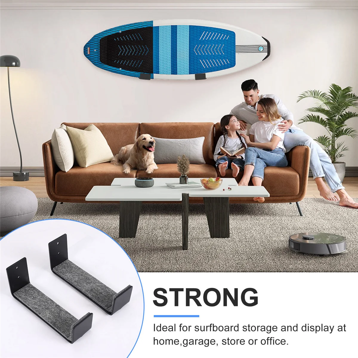 جديد 1 زوج حار ركوب الأمواج سوب جبل الرف، قارب كاياك جدار الرف الأسود