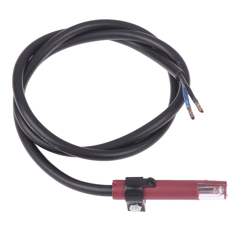 QRB1 Flame Detector Photosensitive Electric Eye Burner Detection Photoresistor Red QRB1 Photocell For Burner Waste Oil