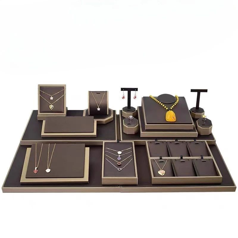 

Jewelry display prop set, display rack tray