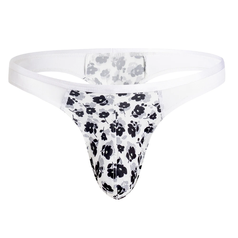 

Print G-String Breathable Pouch Underpants Applicable For Male Classic Style Thong Elegant Design Lightweight Design