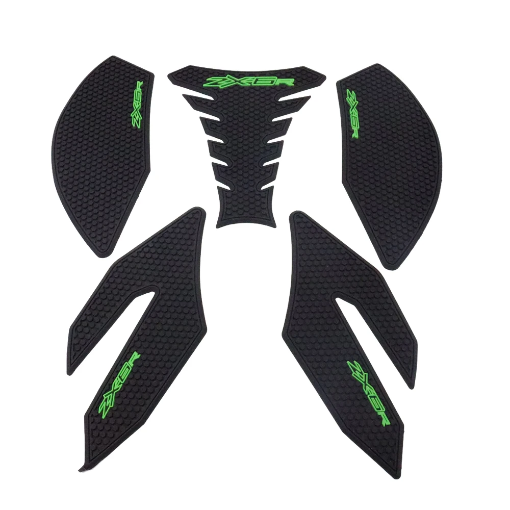 

Новая противоскользящая наклейка на масло мотоцикла для KAWASAKI NINJA ZX6R, накладка на топливный бак ZX-6R, наколенники, наклейки ZX 6R, украшение 19-25