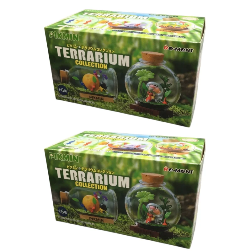 Hochwertige, sofort lieferbare Re-Ment Happy Home Pikmin V1 Serie Blindbox Miniatur-Szenen, niedliche Cartoon-Anime-Figuren, Spielzeug, Geburtstagsgeschenke