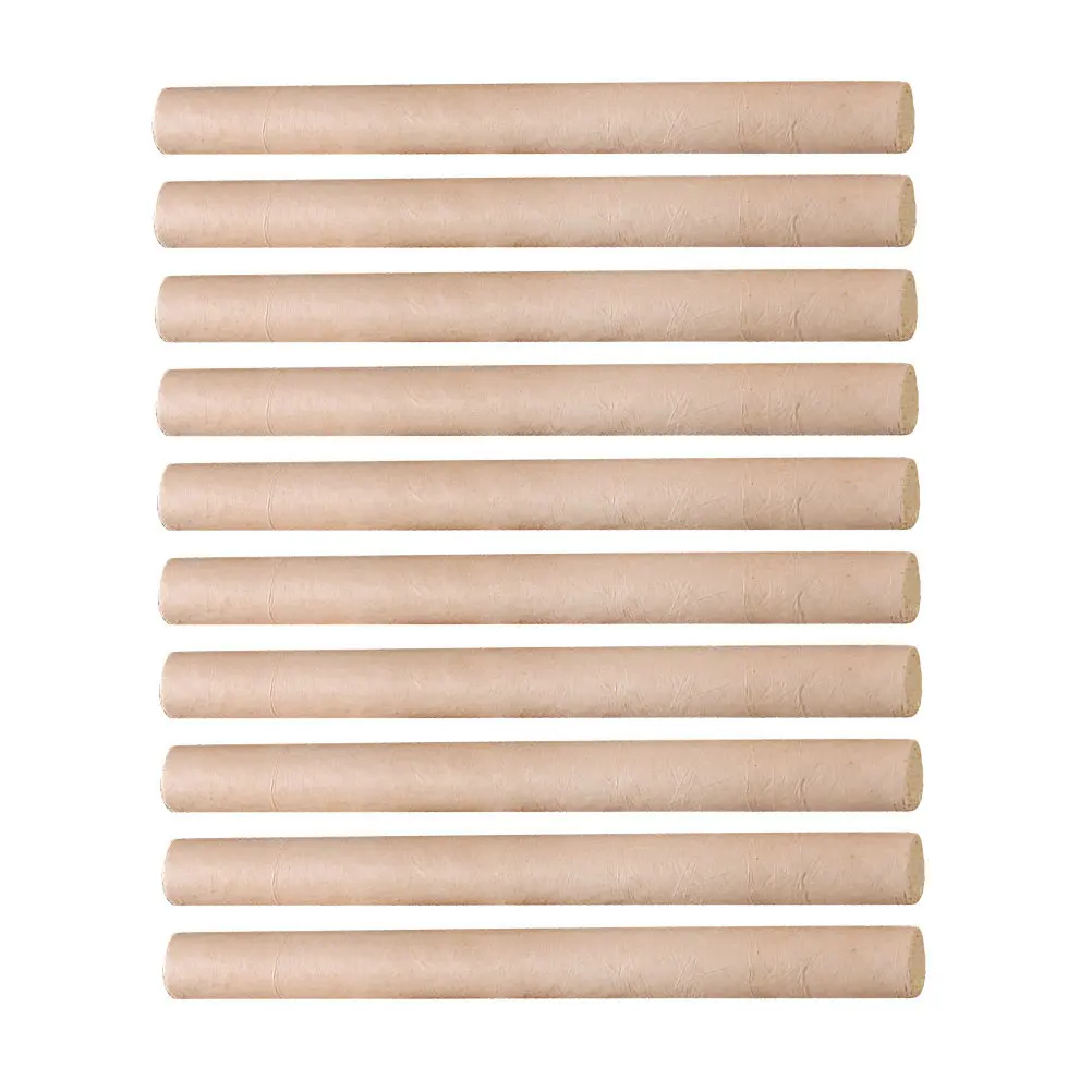 

10 шт. натуральных рулонов моксы из дикого полыни, ручной работы, чистые мокса-стержни для мягкой тепловой терапии, китайские травяные.