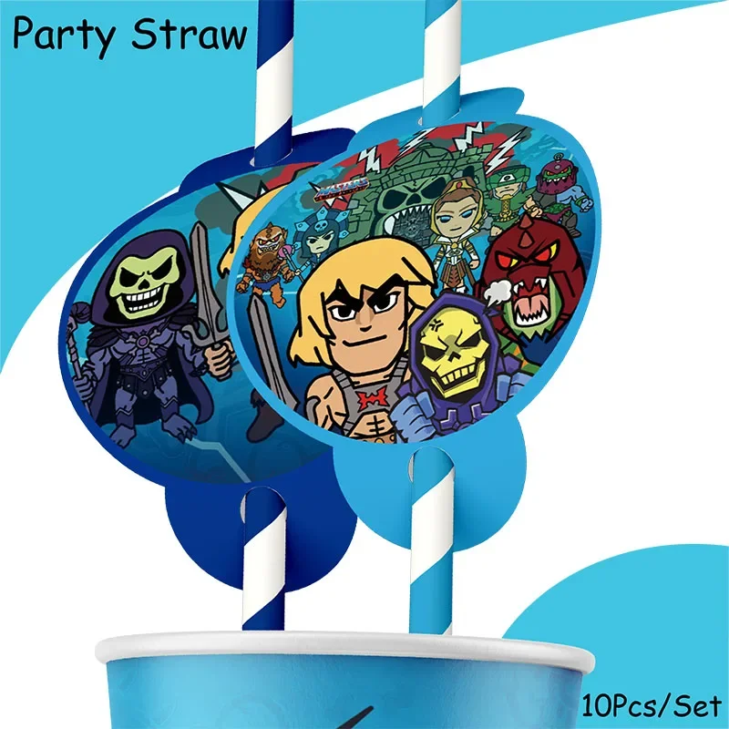 cartoon masters of the universe theme happy birthday decoration party supplies banner tablecloth cup plate toppers party supplie