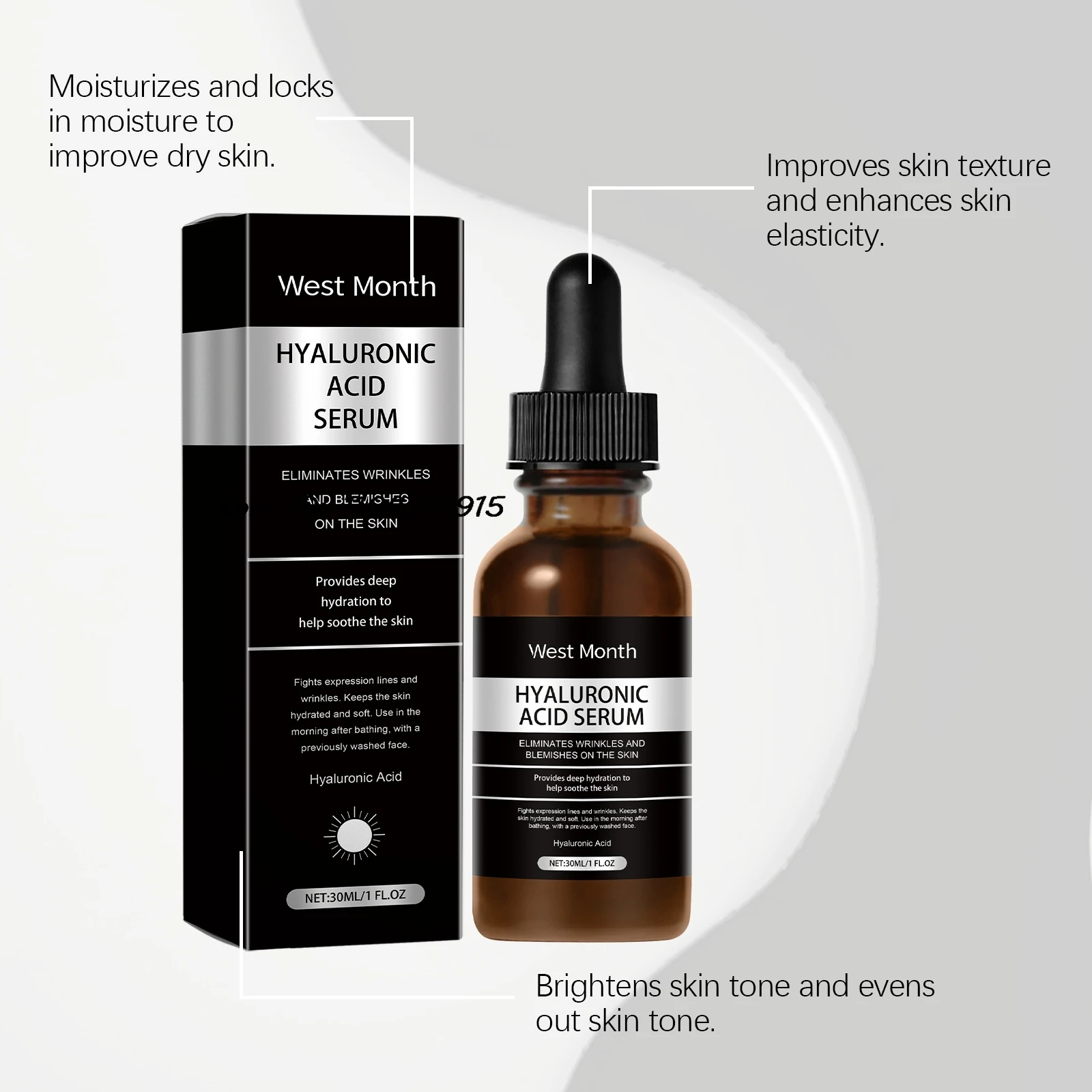 대형 모공 개선, 피부 탄력 강화, 매끄럽고 윤기나는 촉촉한 피부, 메이크업 전 베이스로 화사한 광채를 선사하는 페이셜 크림