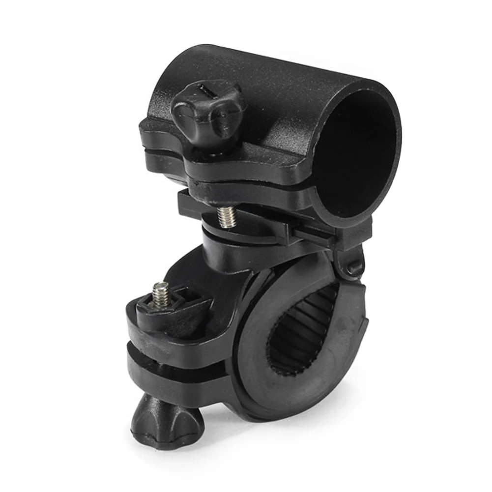 Bike Flashlight Holder Bicycle Mounting Bracket Flashlight Holder Headlight Holder Clip Clamp for Mountain Bike Cycling Riding