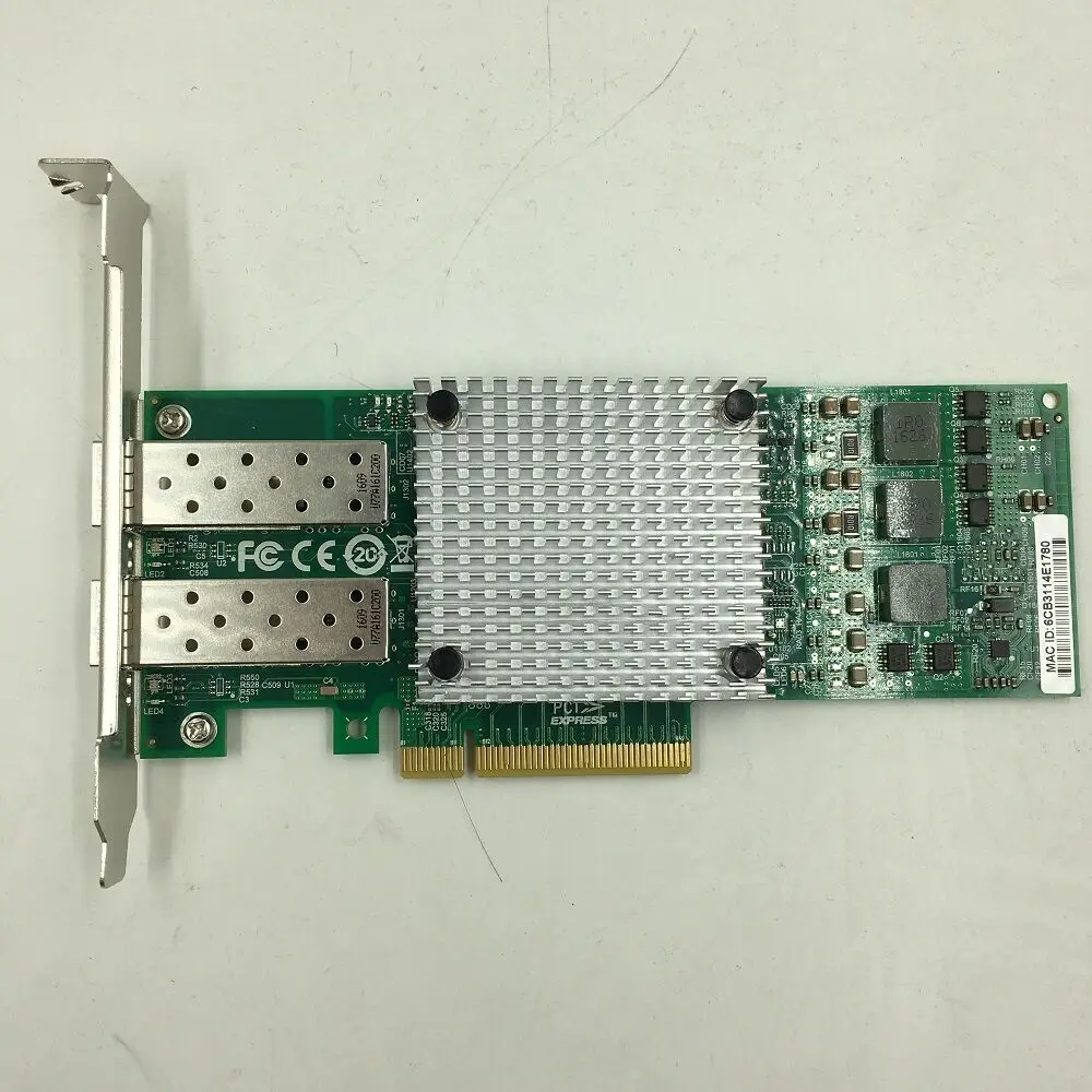 Imagem -03 - Adaptador de Rede Convergente Ethernet Oem Novo Porta Dupla Sfp Mais Pcie x8 Bcm57810s 10gb