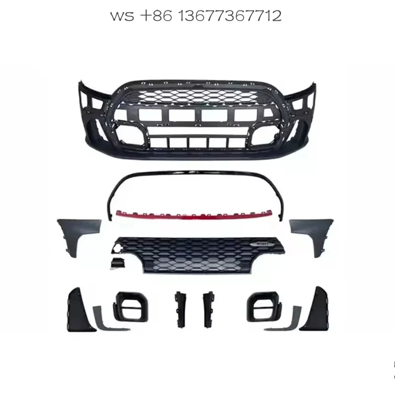 

Factory hot sales2014-2020 Mini F55 4-Door JCW Style Bodykit Auto Bumpers Front & Rear for Mini Facelift Upgrade 2021 Good Quali