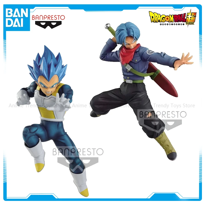 Tersedia Asli Banpresto Dragon Ball Super Chousenshi Retsuden II SSGSS Vegeta Trunks Hadiah Koleksi Mainan Model Figur Anime