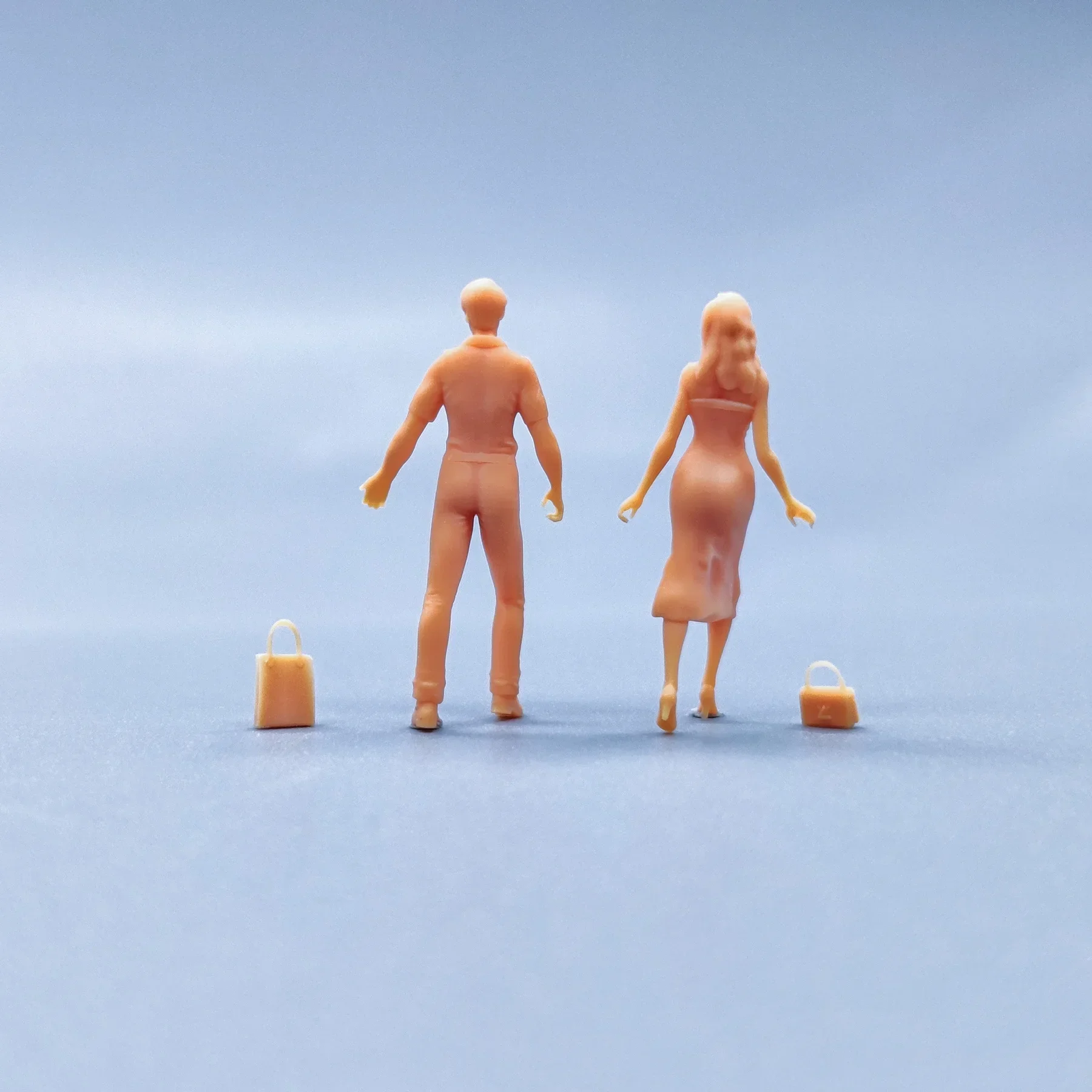 1/64 1/43 фигурки масштабная модель из смолы для покупок пара, удерживающая руки, неокрашенные миниатюры, диорама, ручная роспись V117 V223