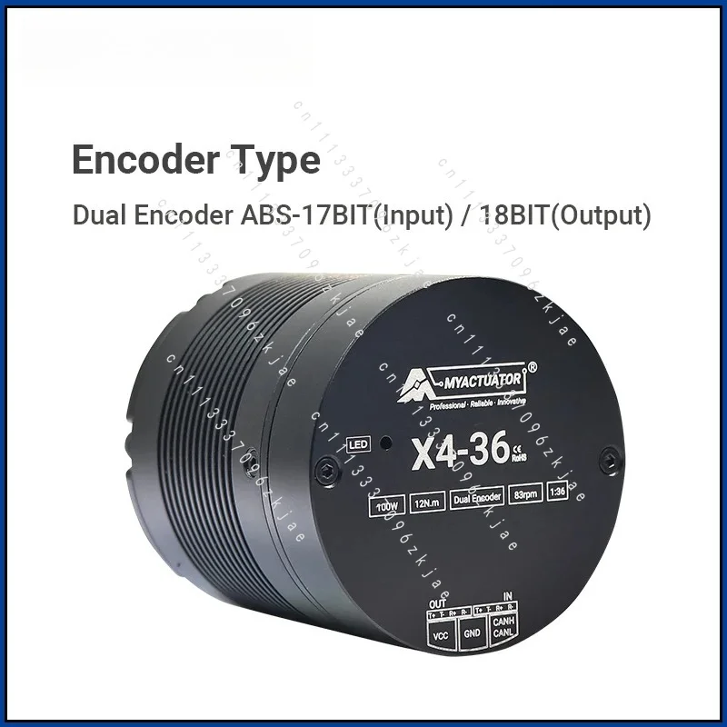 Myactuator X4-36 EtherCAT CAN for Joint High Precision Brushless DC Motor 24V 36N M Torque Small Volume Large Torque