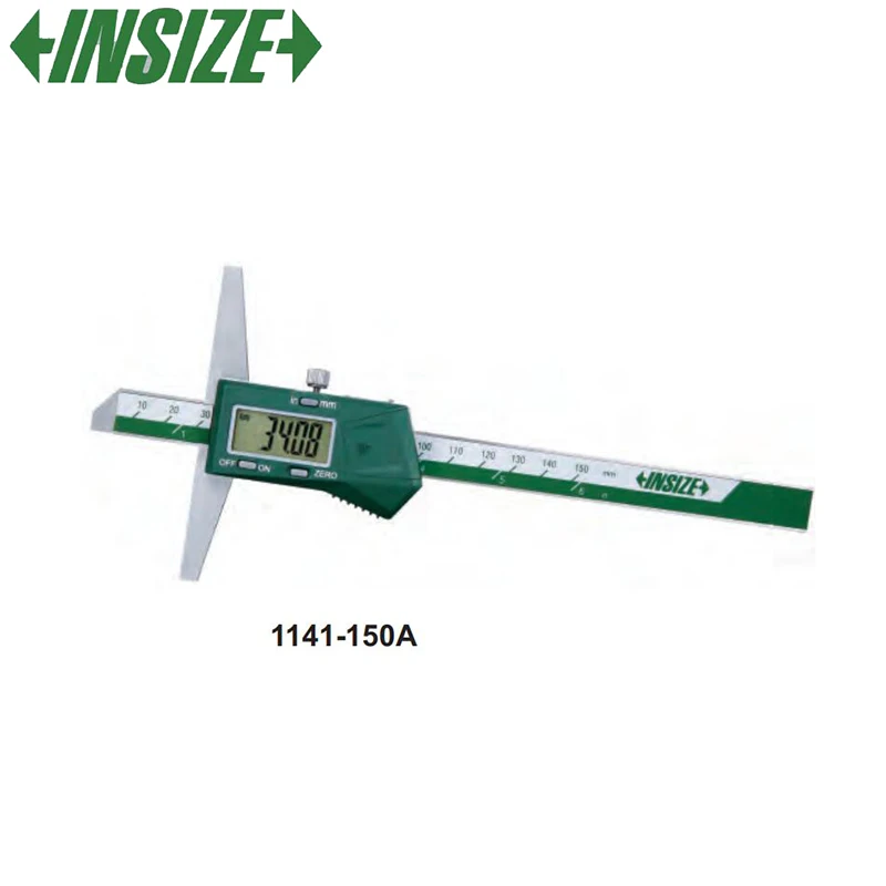 Insize Digital Depth Caliper Gages,0-150/0-200/0-300mm 0-6/8/12inch