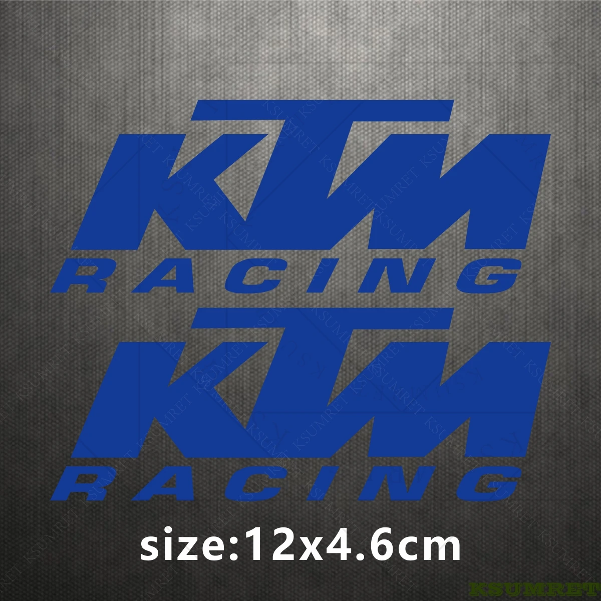 Afbeelding 7: KTM motorfiets sticker tank embleem