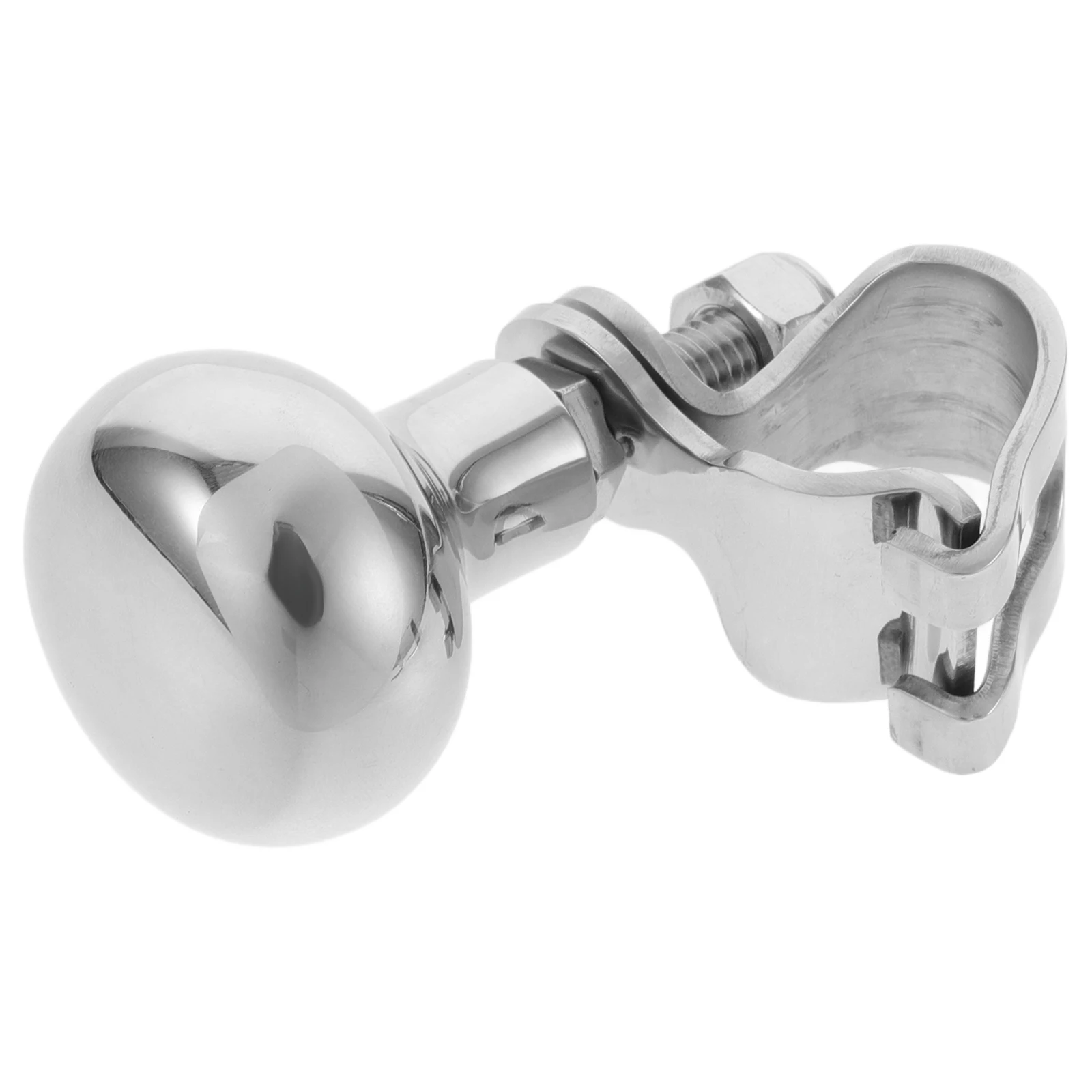 

Steering Wheel Assist Ball Silver Stainless Steel 316 Durable Boat Marine Knob For Yachts Cars Motorcycles Easy Installation