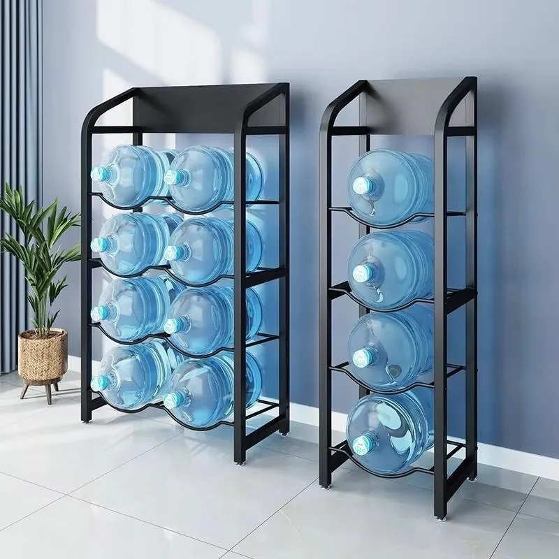 Factory direct sales metal floor bucket storage rack, suitable for office use