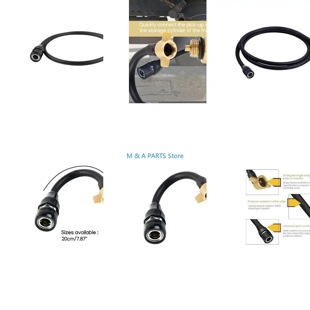 U1JF Upgraded Truck Air Air Connector Connecting Pipe Truck Air Pipe