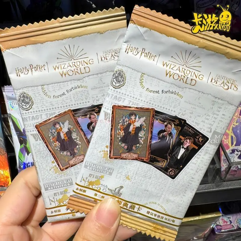 

KAYOU оригинальная карта Гарри Поттера, коллекционная карта волшебника, вечное издание, третья круглая маленькая карта MR, периферийная карта, коллекционные игрушки